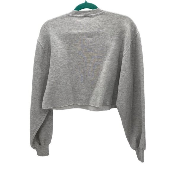 Russell Athletic Berkeley Cropped Crew Neck Sweatshirt Women’s Size M - Picture 2 of 8